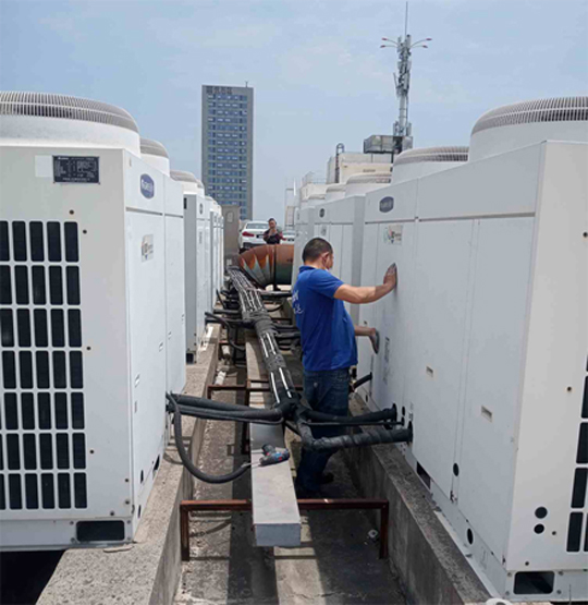 张掖中央空调制热和不制冷系统维修方法