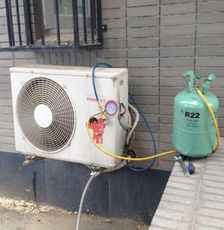 张掖空调加氟